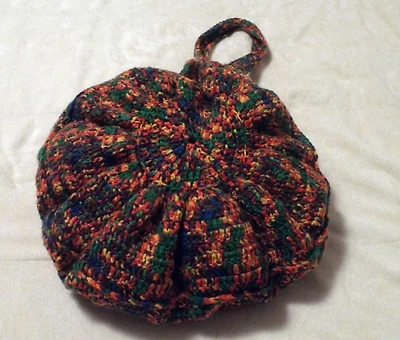 Round Crochet Tote Bag Pattern