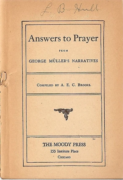 Answers to Prayer