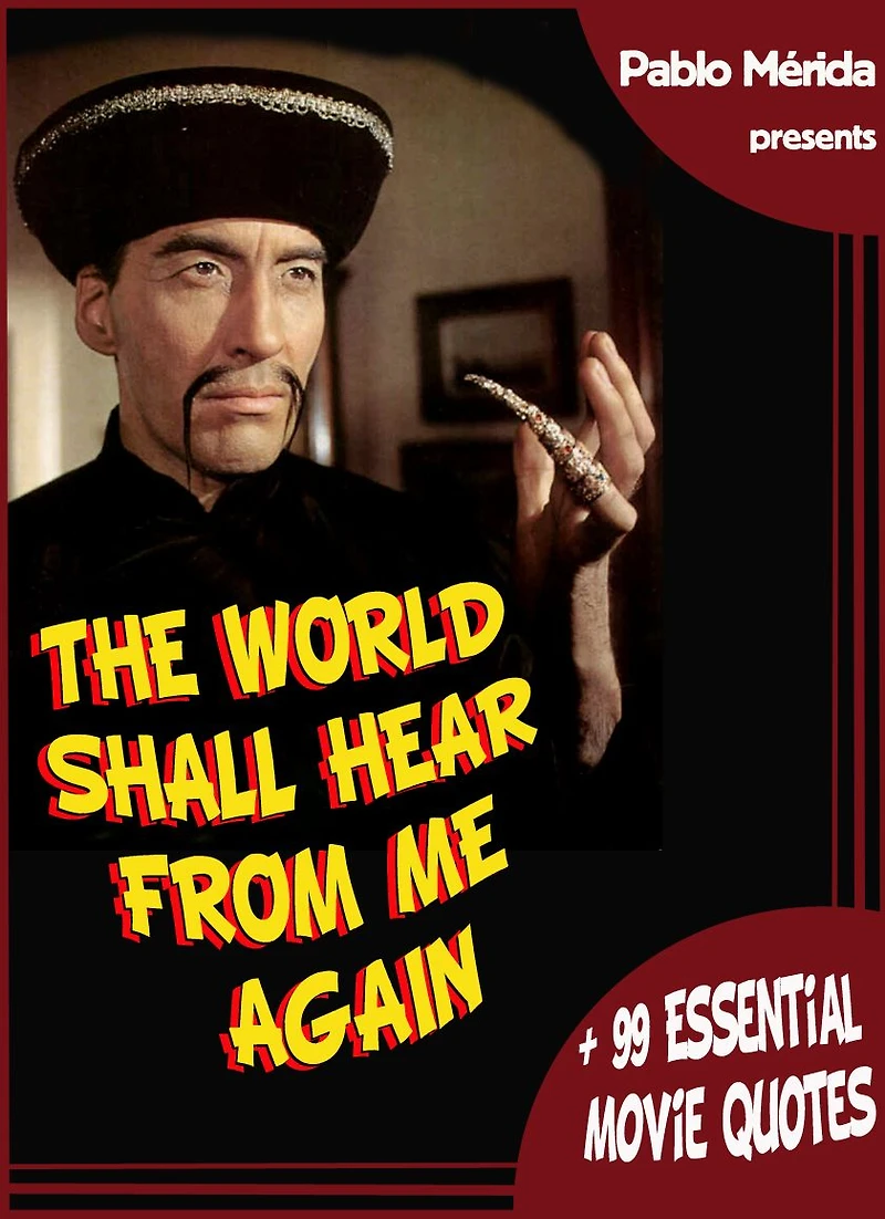 THE WORLD SHALL HEAR FROM ME AGAIN