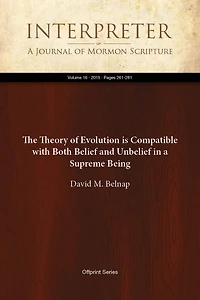 The Theory of Evolution is Compatible with Both Belief and Unbelief in a Supreme Being