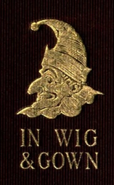Mr. Punch In Wig and Gown (Illustrated)