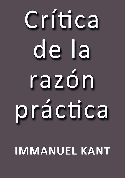 Critica De La Razon Practica (Spanish Edition)