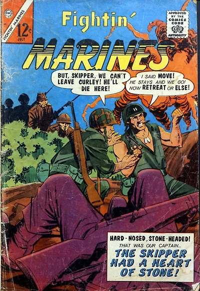 Fightin Marines Number 64 War Comic Book
