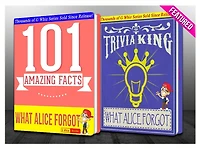 What Alice Forgot - 101 Amazing Facts & Trivia King! (GWhizBooks.com)