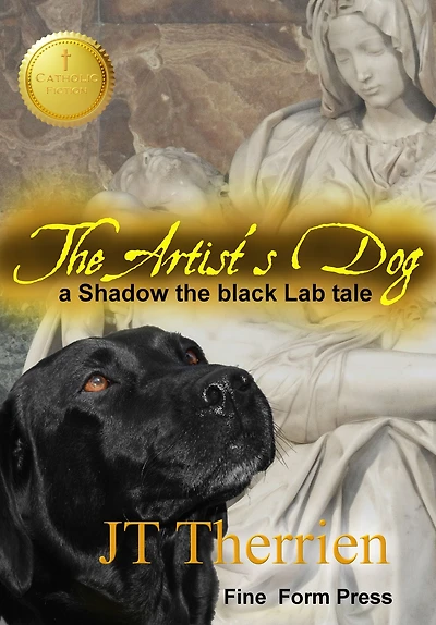 the Artist's Dog: A Shadow Black Lab Tale