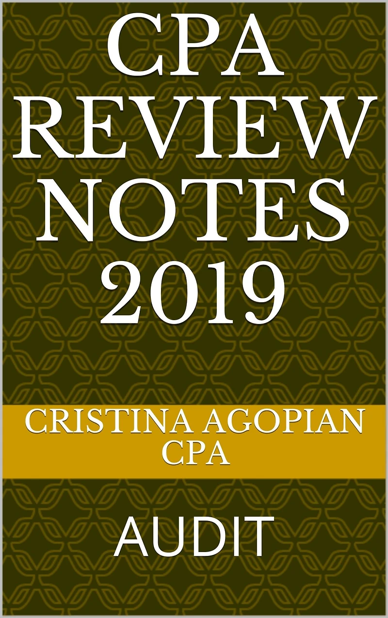 CPA Review Notes 2019 - Audit (AUD)