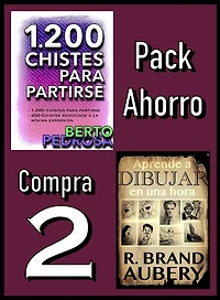 Pack Ahorro, Compra 2: 1200 Chistes para partirse, de Berto Pedrosa & Aprende a dibujar en una hora, de R. Brand Aubery