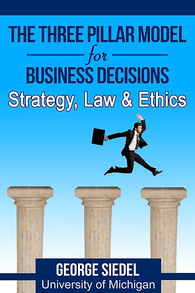 The Three Pillar Model for Business Decisions: Strategy, Law and Ethics