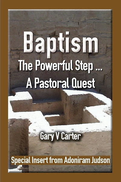 Baptism: The Powerful Step ... A Pastoral Quest