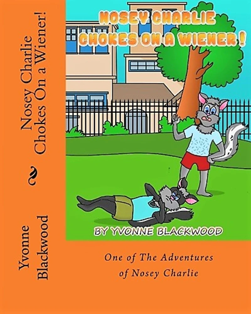 Nosey Charlie Chokes On a Wiener!