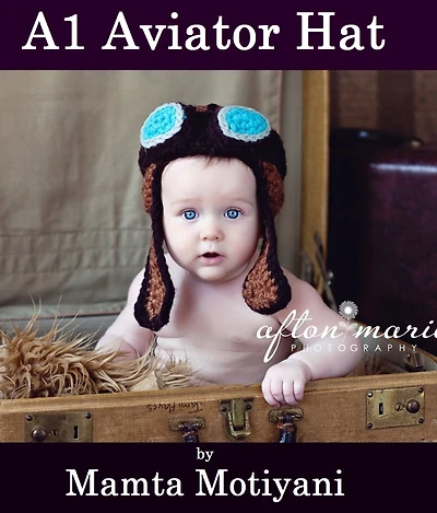 A1 Aviator Hat Crochet Pattern Bomber Cap With Earflaps And Goggles