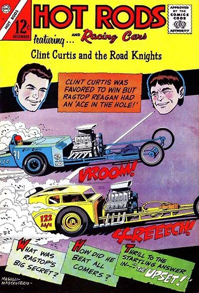 Hot Rods and Racing Cars Number 77 Car Comic Book