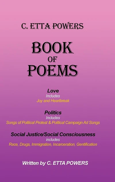 C. ETTA POWERS Book of Poems