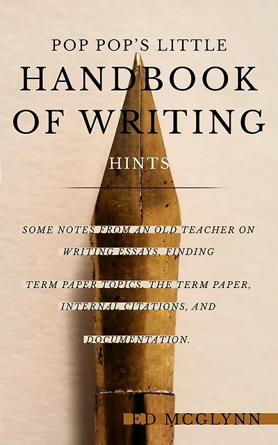 PopPop's Little Handbook of Writing Hints