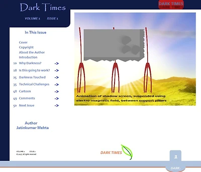 Dark Times Volume 1 Issue 1