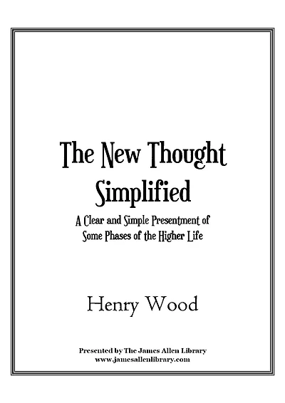 The New Thought Simplified