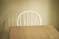 Empty Chairs At Tables