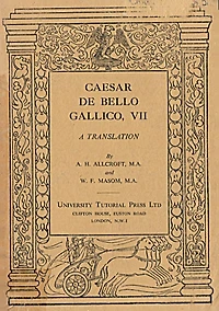 Caesar De bello Gallico, VII
