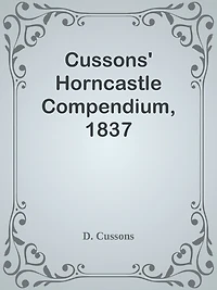 Cussons' Horncastle Compendium, 1837