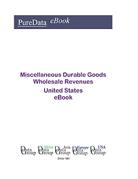 Miscellaneous Durable Goods Wholesale Revenues United States