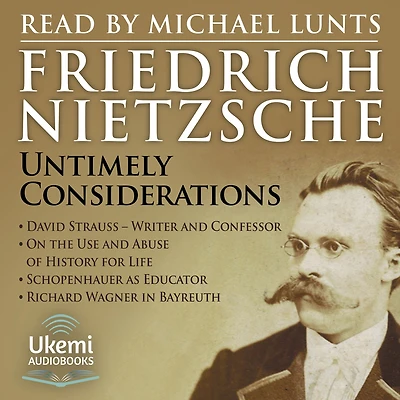 The Untimely Meditations