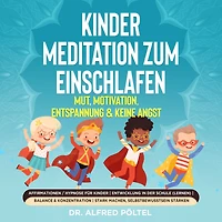 Kinder Meditation zum Einschlafen: Mut, Motivation, Entspannung & keine Angst: Affirmationen / Hypnose für Kinder Entwicklung in der Schule (lernen) Balance & Konzentration stark machen, Selbstbewusstsein stärken