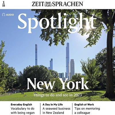 Englisch lernen Audio - New York: Spotlight Audio 02/2023- Things to do and see in 2023