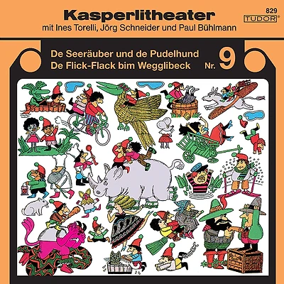 Kasperlitheater, Nr. 9: De Seeräuber und de Pudelhund / De Flick-Flack bim Wegglibeck