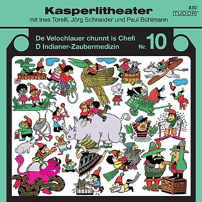 Kasperlitheater, Nr. 10: De Velochlauer chunnt is Chefi / D Indianer-Zaubermedizin