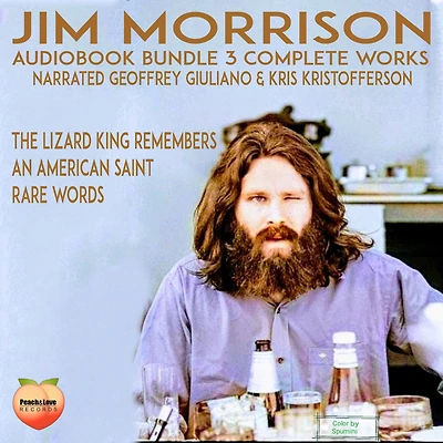 Jim Morrison 3 Complete Works: The Lizard King Remembers An American Saint Rare Words