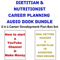 Dietitian & Nutritionist Career Planning Audio Book Bundle: 3 in 1 Career Development Plan Box Set
