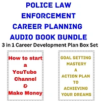 Police Law Enforcement Career Planning Audio Book Bundle: 3 in 1 Career Development Plan Box Set
