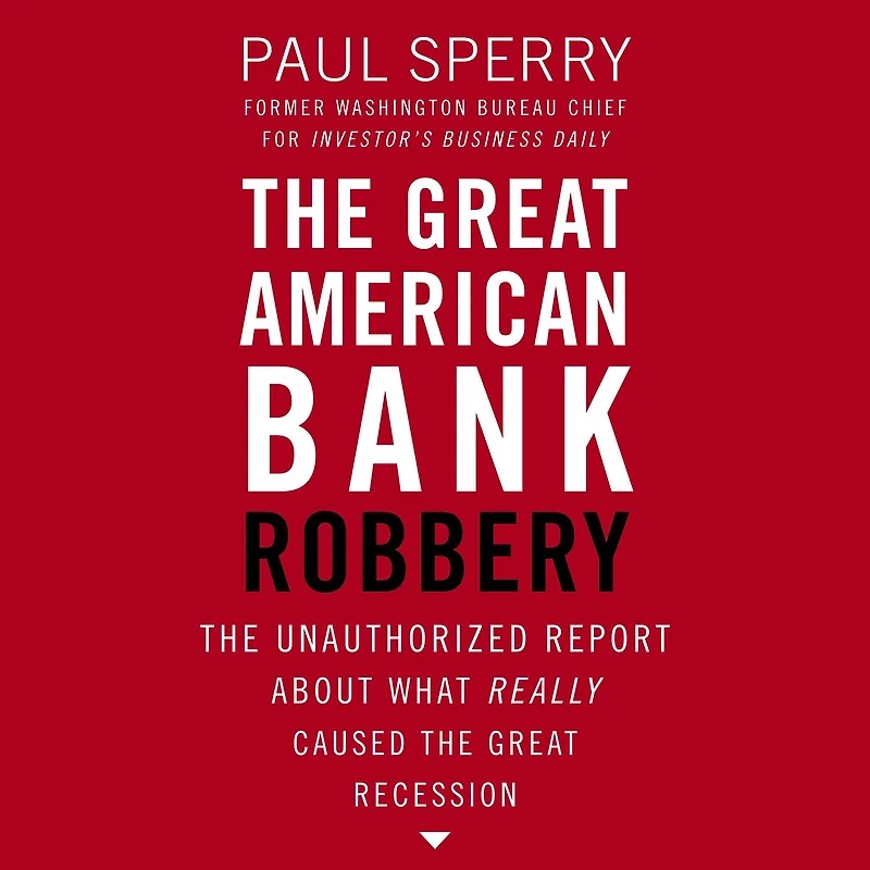 the Great American Bank Robbery: Unauthorized Report About What Really Caused Recession