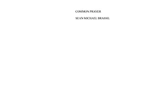 COMMON PRAYER