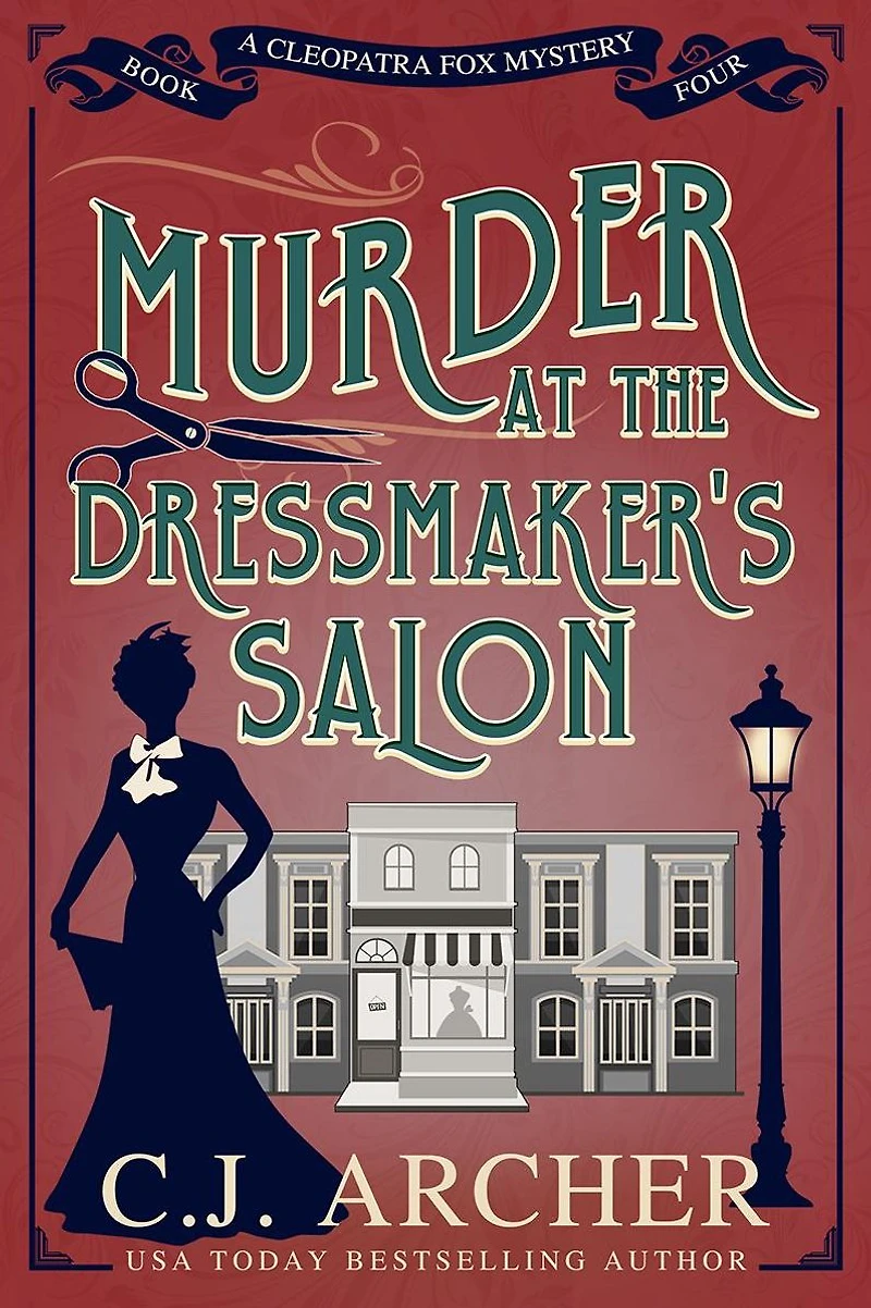 Murder at the Dressmaker's Salon (Cleopatra Fox Mysteries #4)