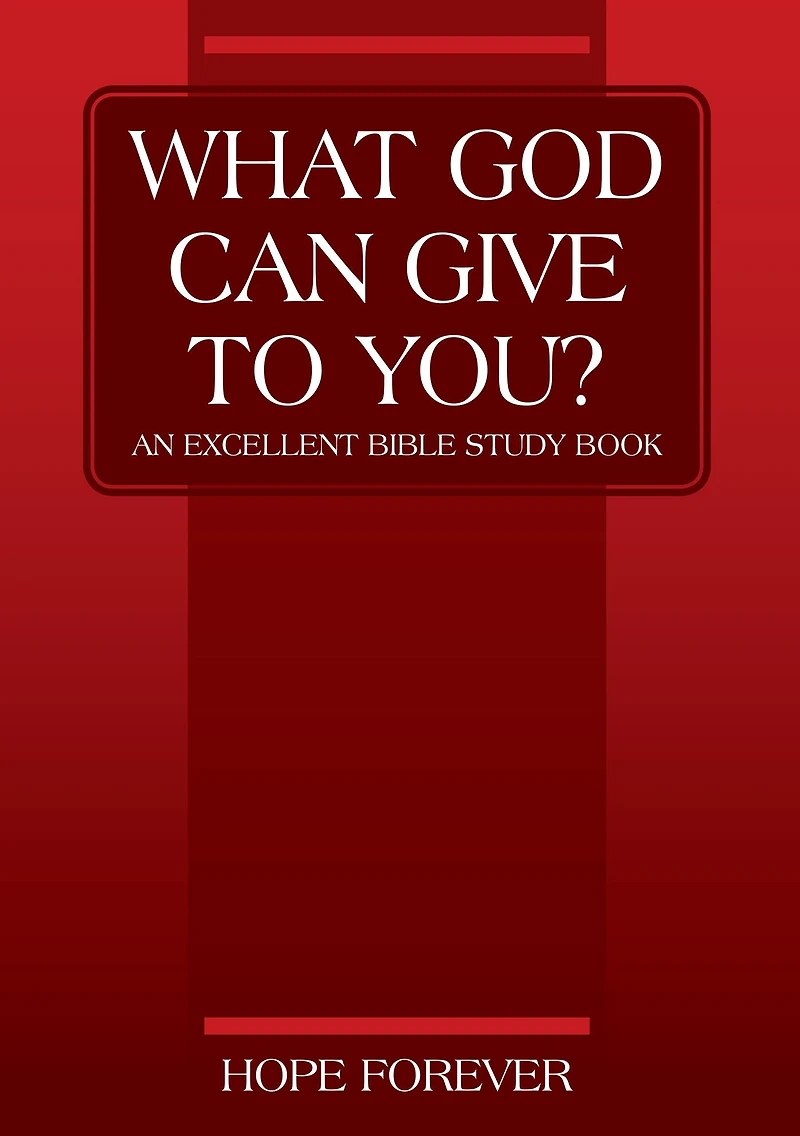 WHAT GOD CAN GIVE TO YOU?