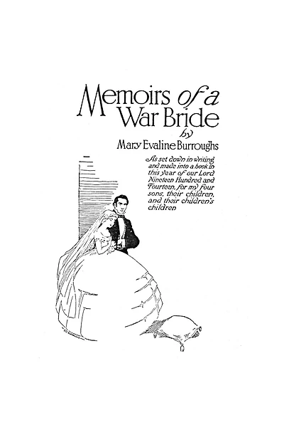 Memoirs of a War Bride