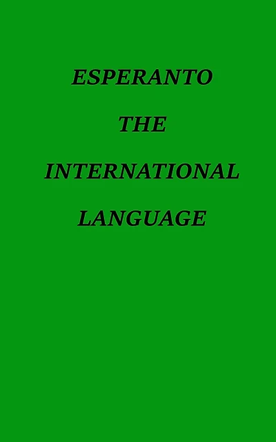 Esperanto the International Language