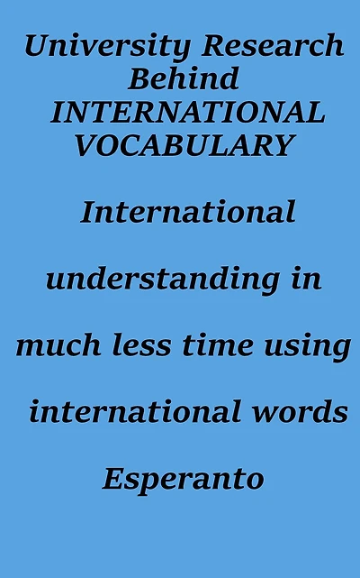The University Research Behind International Vocabulary