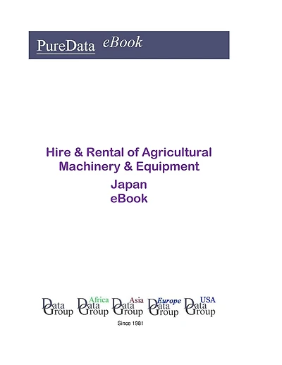Hire & Rental of Agricultural Machinery & Equipment in Japan