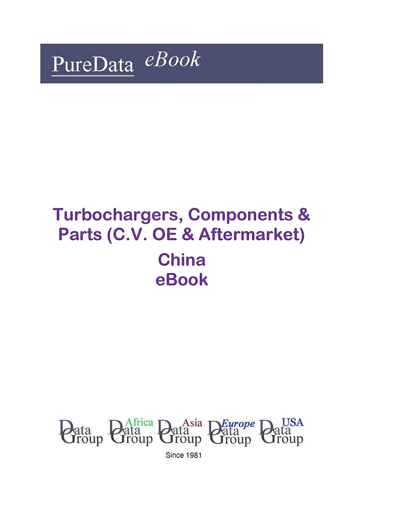 Turbochargers, Components & Parts (C.V. OE & Aftermarket) in China