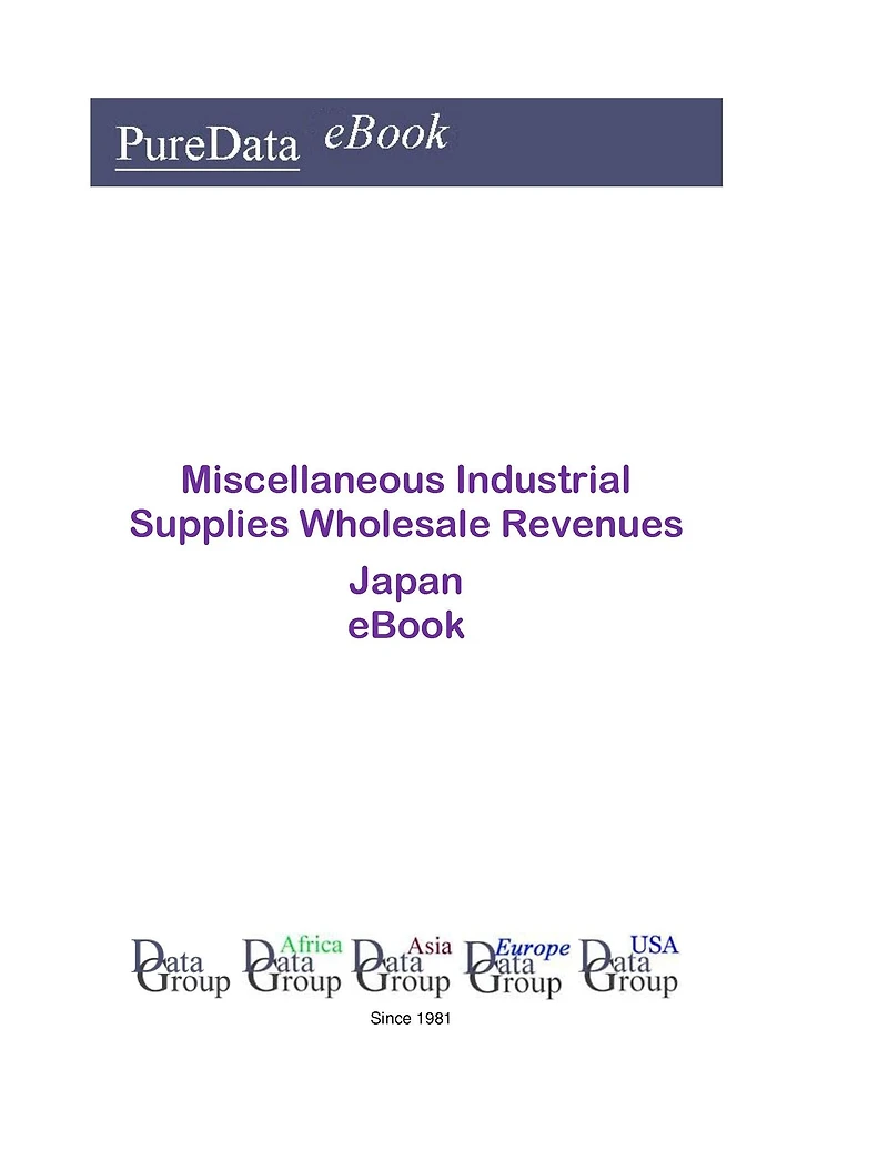 Miscellaneous Industrial Supplies Wholesale Revenues in Japan