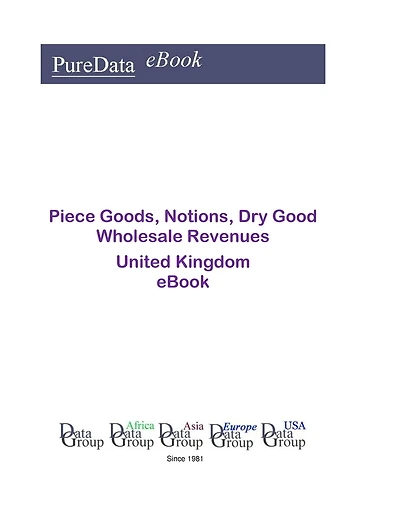 Piece Goods, Notions, Dry Good Wholesale Revenues in the United Kingdom