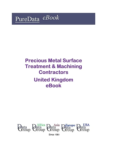Precious Metal Surface Treatment & Machining Contractors in the United Kingdom