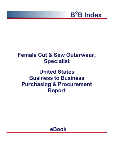 Female Cut & Sew Outerwear, Specialist B2B United States