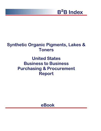 Synthetic Organic Pigments, Lakes & Toners B2B United States