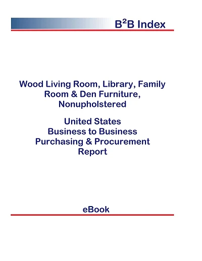 Wood Living Room, Library, Family Room & Den Furniture, Nonupholstered B2B United States