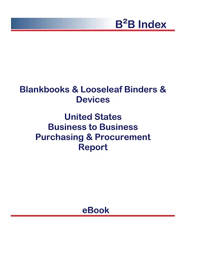 Blankbooks & Looseleaf Binders & Devices B2B United States