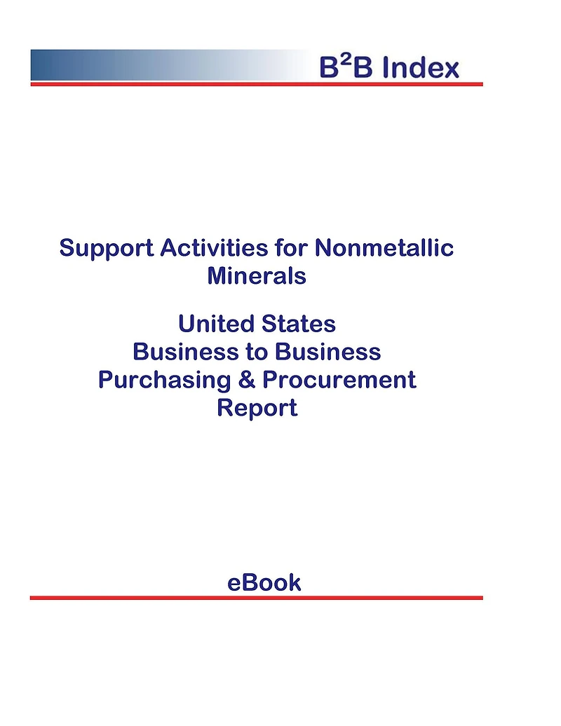 Support Activities for Nonmetallic Minerals B2B United States