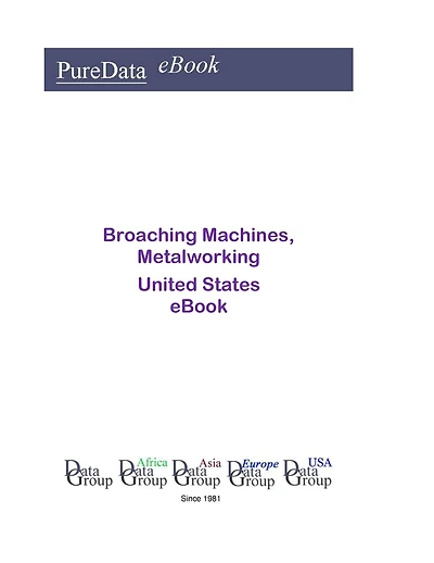 Broaching Machines, Metalworking United States